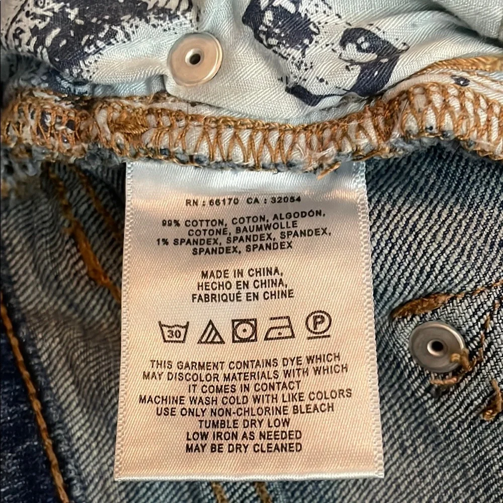 Anthropologie Pilcro and the Letterpress Slim Boyfriend Denim Shorts - Picture 3 of 4
